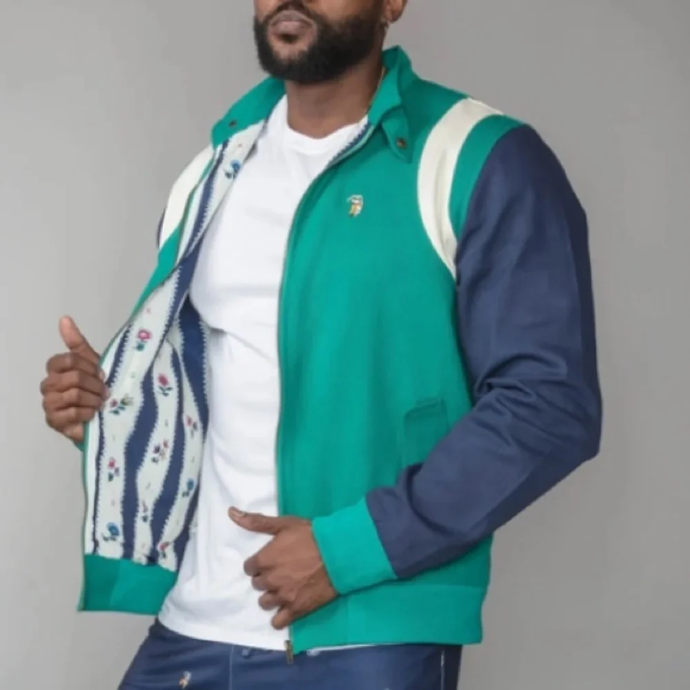 GOAT by James King Spring Twill Club Jacket Medium Excellent Condition $200 Orig - Picture 9 of 10